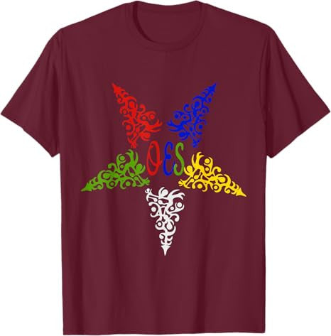 OES Star Human Tree Order of the Eastern Star Parents' Day T-Shirt - FUKAMASONIC
