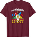 Order Of The Eastern Star OES Guided By The Light Sisterhood T-Shirt - FUKAMASONIC