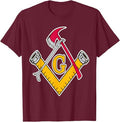 Masonic Firefighter Tools T-Shirt - FUKAMASONIC