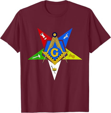 Worthy Patron T Shirt Masonic OES Tee Eastern Star T-Shirt - FUKAMASONIC