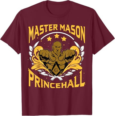 Prince Hall Master Mason PHA Masonic Father's Day Freemasons T-Shirt - FUKAMASONIC
