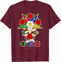 OES Roses Order Eastern Star Sister Sistar T-Shirt - FUKAMASONIC