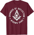 Widows Sons Masonic Square and Compass - Freemason T-Shirt T-Shirt - FUKAMASONIC