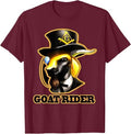 Masonic Goat Rider T Shirt Mason Tees T-Shirt - FUKAMASONIC