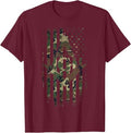 Masonic American Flag Square and Compass - Freemason T-Shirt T-Shirt - FUKAMASONIC