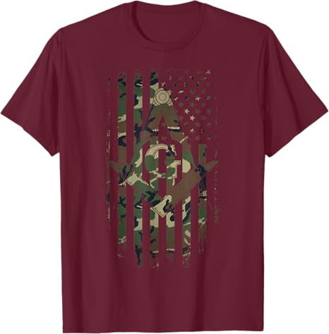 Masonic American Flag Square and Compass - Freemason T-Shirt T-Shirt - FUKAMASONIC