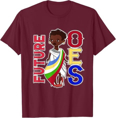 Order Of The Eastern Star Future OES Ring Sisters of Color T-Shirt - FUKAMASONIC