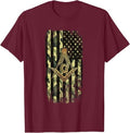 Masonic Camo American Flag - Freemason T-Shirt - FUKAMASONIC