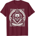 Masonic Skull - Freemason T-Shirt - FUKAMASONIC