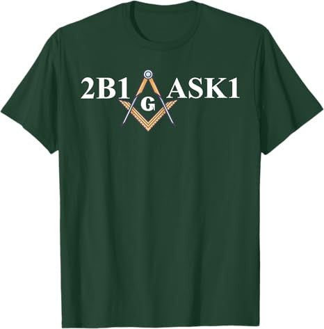 Masonic 2b1ask1 Freemason T-Shirt - FUKAMASONIC