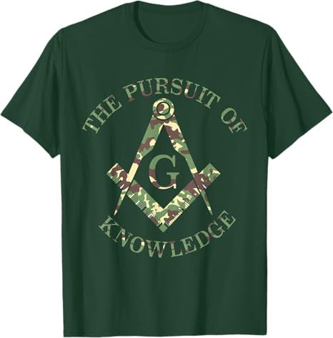 Mason Masonic Camo Freemason T-Shirt - FUKAMASONIC