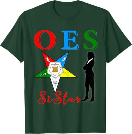 OES SiStar Beautiful Sisters Order of the Eastern Star T-Shirt - FUKAMASONIC