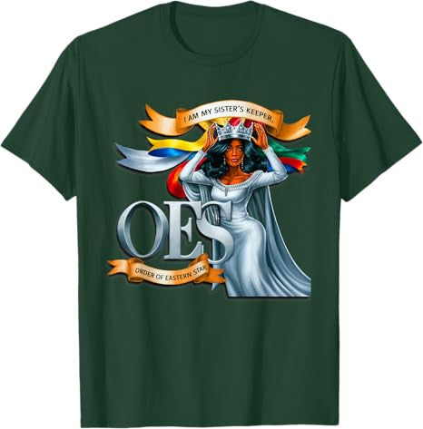 Order of the Eastern Star (OES). for Members and Supporters T-Shirt - FUKAMASONIC