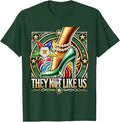 They Ain't Us OES Pearl High Heels Platform Green Sisters T-Shirt - FUKAMASONIC
