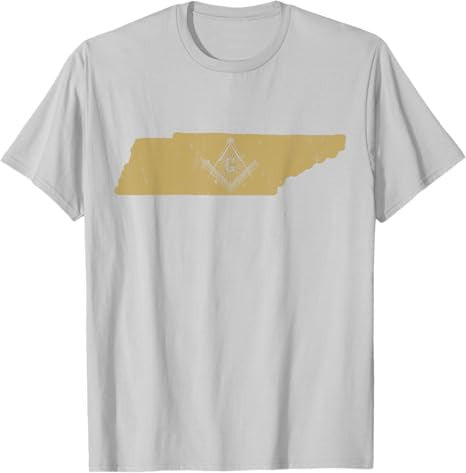 Tennessee Freemason T Shirt With Masonic Symbols - FUKAMASONIC