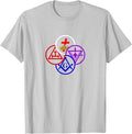 Masonic York rite degrees symbol Freemason lodge Freemasonry T-Shirt - FUKAMASONIC