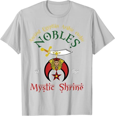 Nobles Of The Mystic Shrine AEAONMS PHA Masonic Father's Day T-Shirt - FUKAMASONIC