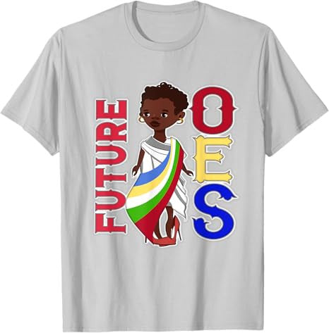 Order Of The Eastern Star Future OES Ring Sisters of Color T-Shirt - FUKAMASONIC