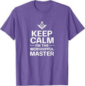 Keep Calm I'm The Worshipful Master Freemason Officer T-Shirt - FUKAMASONIC