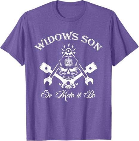 Widows Son Masonic T-Shirt - FUKAMASONIC