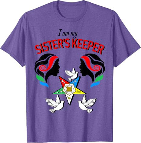 Order Of The Eastern Star OES Ring Diva My Sister's Keeper T-Shirt - FUKAMASONIC