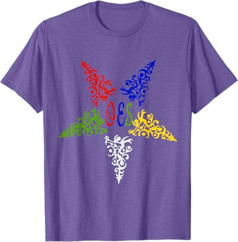 OES Star Human Tree Order of the Eastern Star Parents' Day T-Shirt - FUKAMASONIC