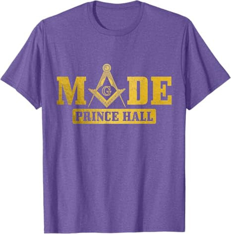 Freemason Prince Hall Square & Compass T-Shirt - FUKAMASONIC