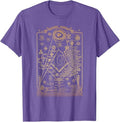 Structure of Freemasonry Square and Compass, Diagram T-Shirt - FUKAMASONIC