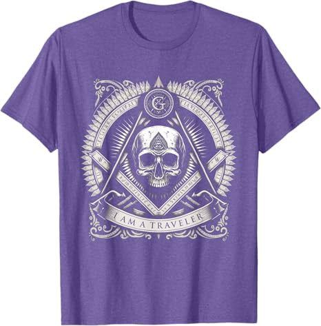 Masonic Skull - Freemason T-Shirt - FUKAMASONIC