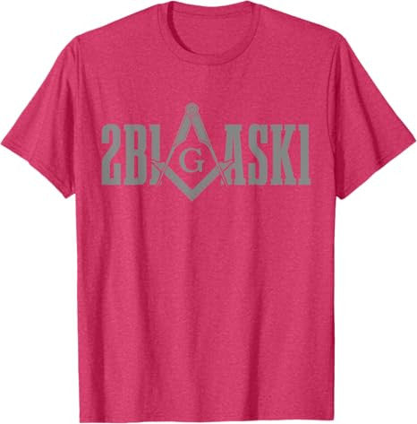 2B1ASK1 Mason Freemason Masonic Square & Compass T-Shirt - FUKAMASONIC