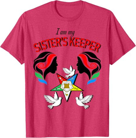 Order Of The Eastern Star OES Ring Diva My Sister's Keeper T-Shirt - FUKAMASONIC