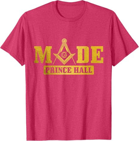 Freemason Prince Hall Square & Compass T-Shirt - FUKAMASONIC