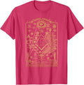 Structure of Freemasonry Square and Compass, Diagram T-Shirt - FUKAMASONIC