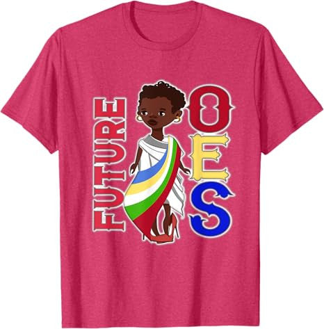 Order Of The Eastern Star Future OES Ring Sisters of Color T-Shirt - FUKAMASONIC