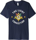 Light Connection OES Masonry Masonic Freemason Freemasonry Premium T-Shirt - FUKAMASONIC