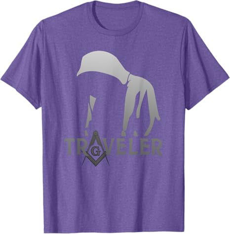 Freemason Lodge Masonic Fraternity Master Mason Traveler T-Shirt - FUKAMASONIC