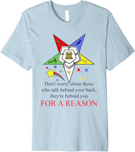 Order Of The Eastern Star OES Sisterhood Sisters Forever Premium T-Shirt - FUKAMASONIC