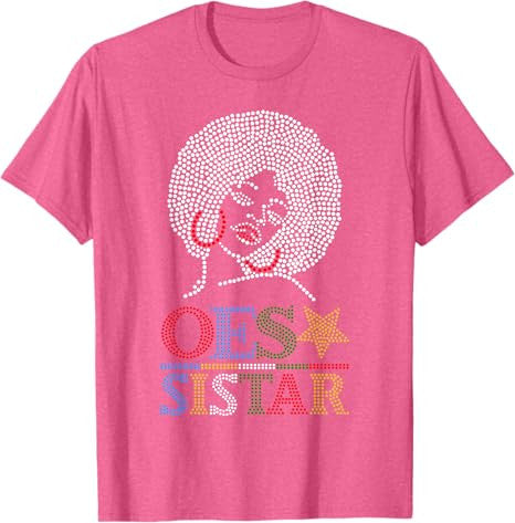 OES SiStar Dot Print Order of Eastern Star Parents' Day Gift T-Shirt - FUKAMASONIC