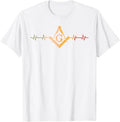 Freemason Fraternal Freemasonry Square Compass T-Shirt - FUKAMASONIC