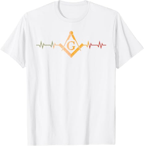 Freemason Fraternal Freemasonry Square Compass T-Shirt - FUKAMASONIC