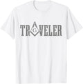 Mason Traveler Freemason T-Shirt - FUKAMASONIC