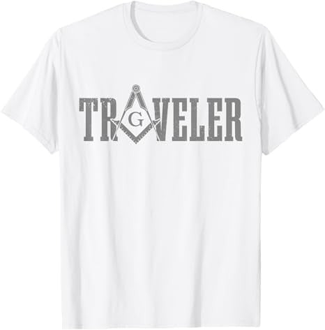 Mason Traveler Freemason T-Shirt - FUKAMASONIC