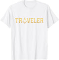 Masonic Traveler Square and Compass - Freemason T-Shirt T-Shirt - FUKAMASONIC