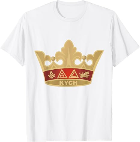 Knight York Cross Honor KYCH Masonic York Rite Mason Honour T-Shirt - FUKAMASONIC