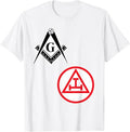 Mason Royal Arch Split T Shirt Masonic York Rite Tee Black T-Shirt - FUKAMASONIC