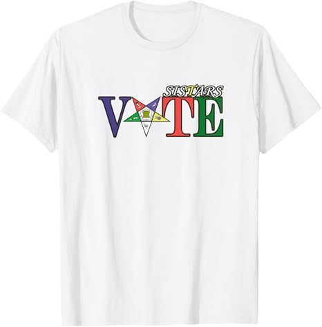 OES Masonic Sistar Vote T-Shirt - FUKAMASONIC