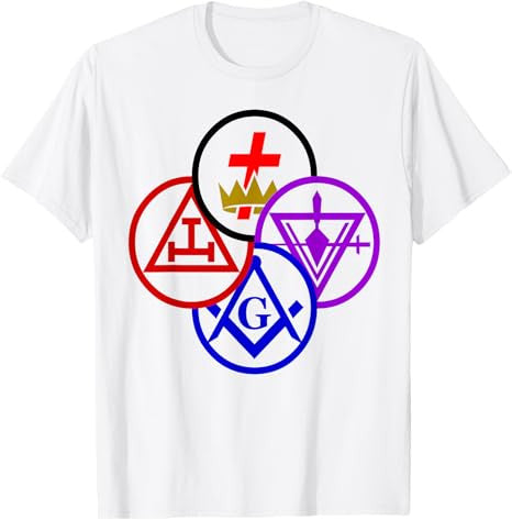 York Rite Masonic T Shirt - FUKAMASONIC