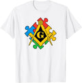 Autism Awareness T-shirt, Freemason Masonic Lodge, Mason T-Shirt - FUKAMASONIC