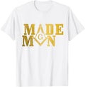 Mason Made Man Masonic Square & Compass T-Shirt - FUKAMASONIC