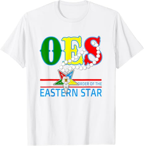 OES Mom Necklace Order of the Eastern Star Mother's Day T-Shirt - FUKAMASONIC